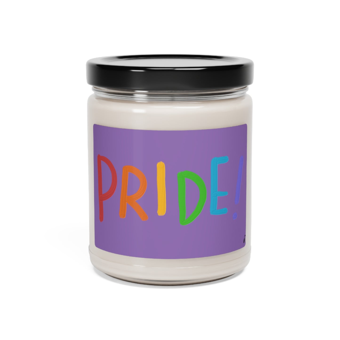 Scented Soy Candle, 9oz: LGBTQ Pride Lite Purple