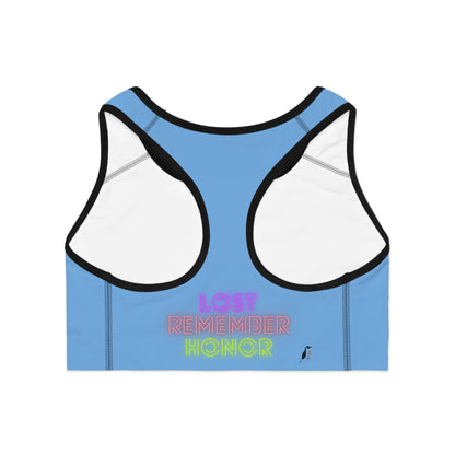 Sports Bra: Music Lite Blue