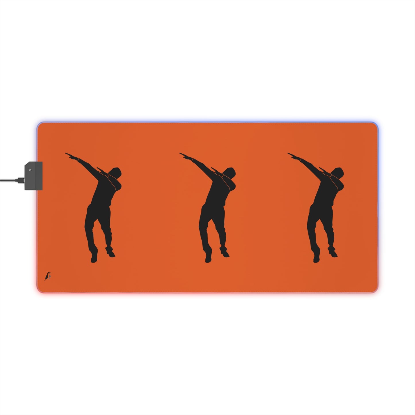 LED Gaming Mouse Pad: Dance Orange