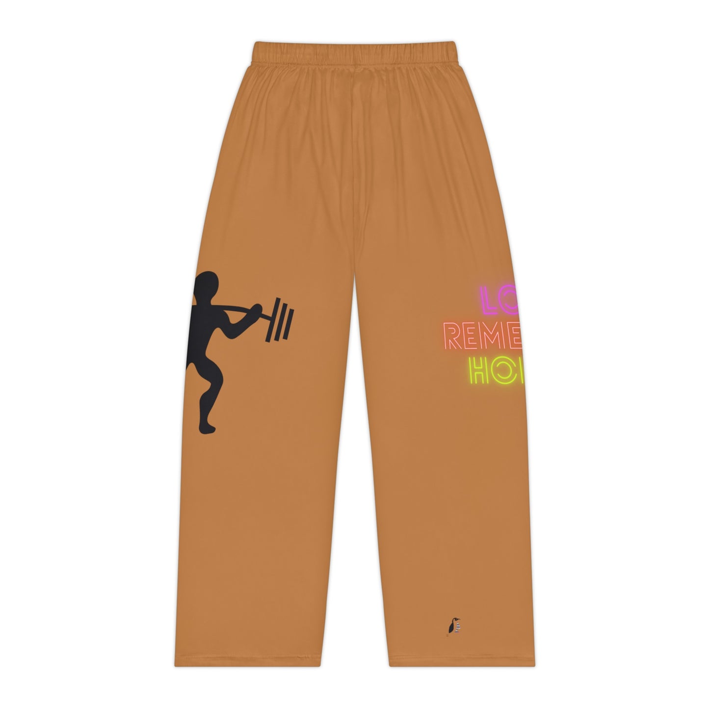 Pambabaeng Pajama Pants: Weightlifting Lite Brown 