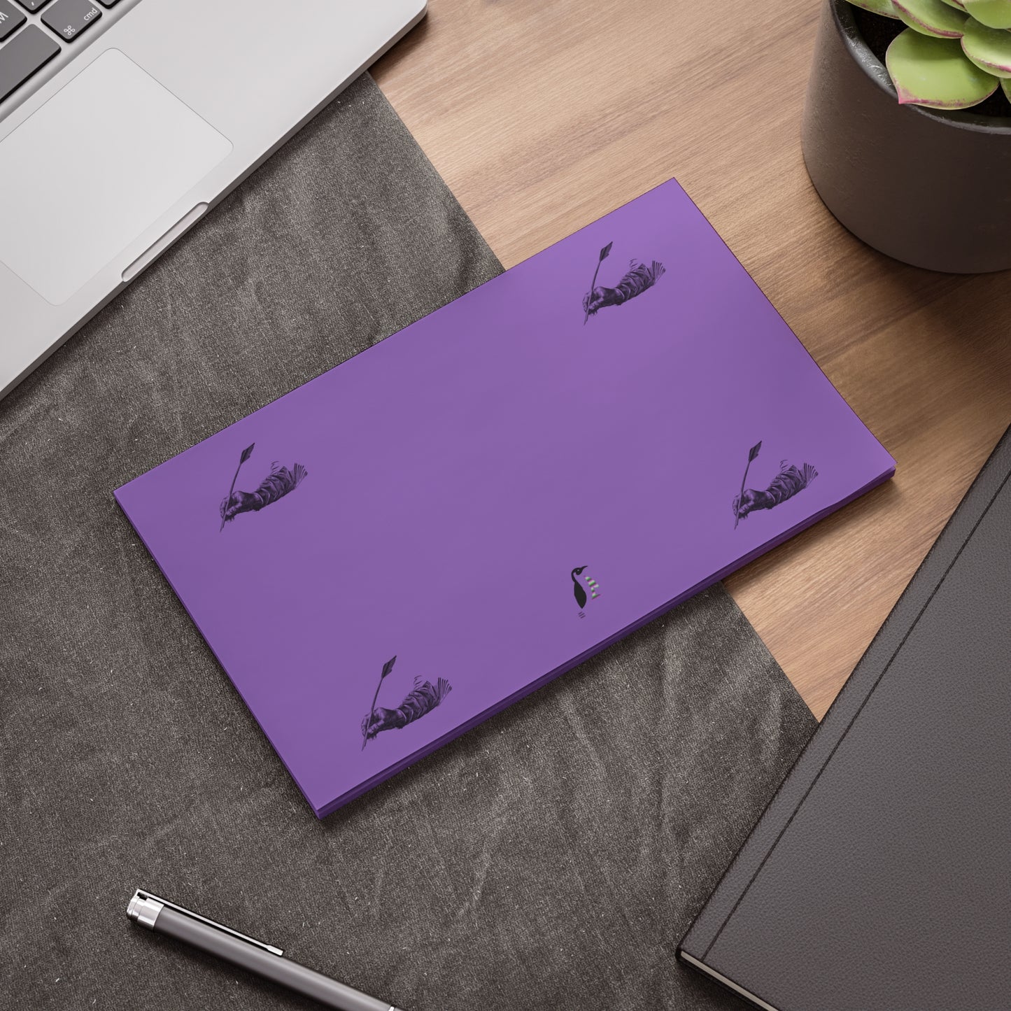 Post-it® Note Pads: Writing Lite Purple