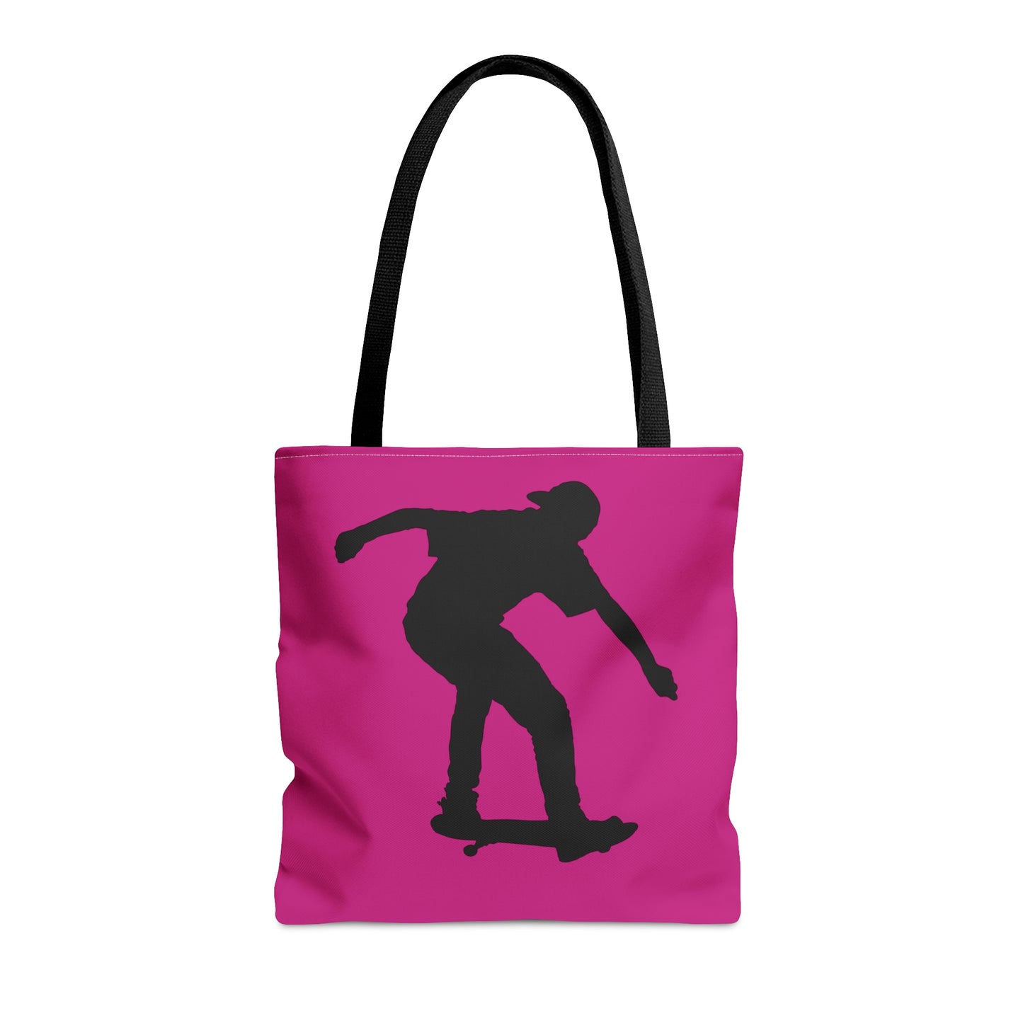 Tote Bag: Skateboarding Pink