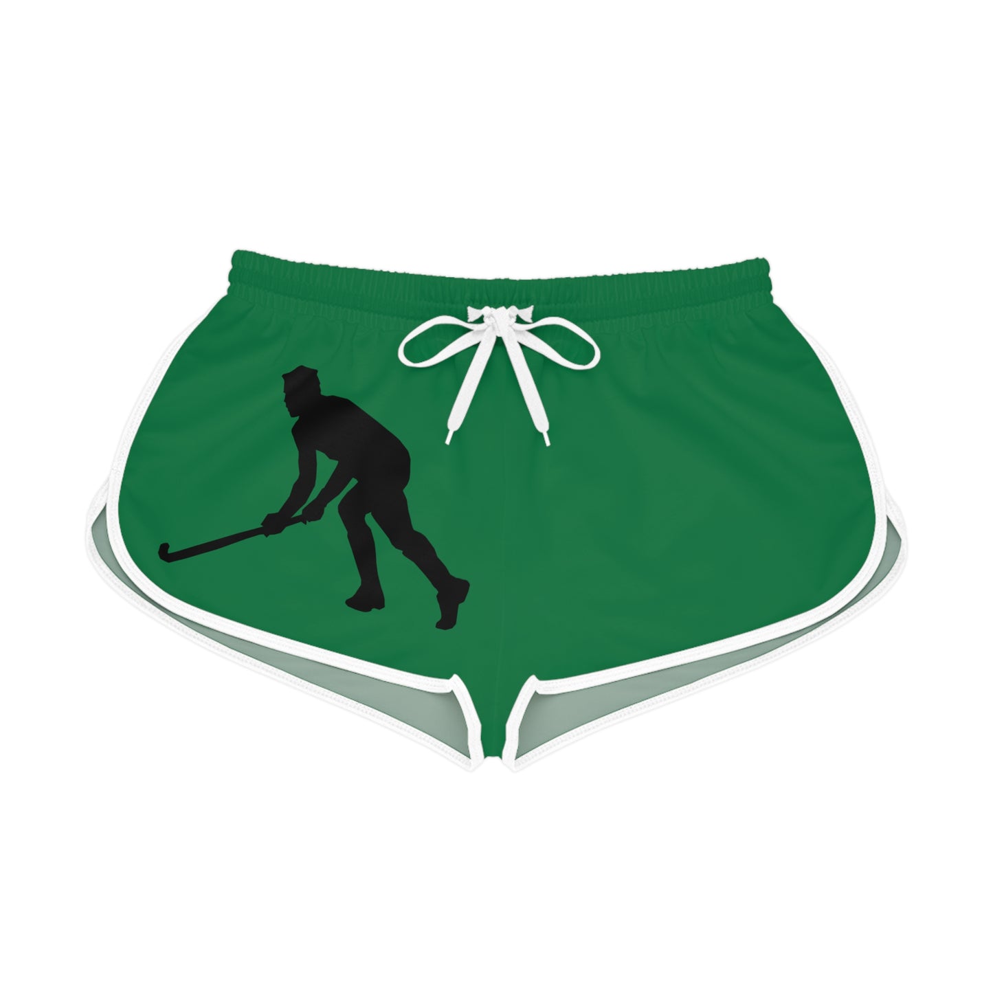 Women's Relaxed Shorts: Hockey Dark Green