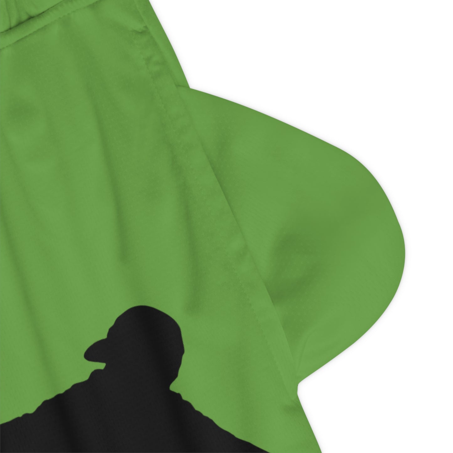 Basketball Rib Shorts: Skateboarding Green