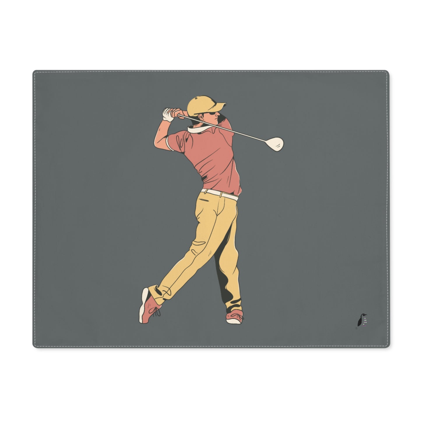 Placemat, 1pc: Golf Dark Grey