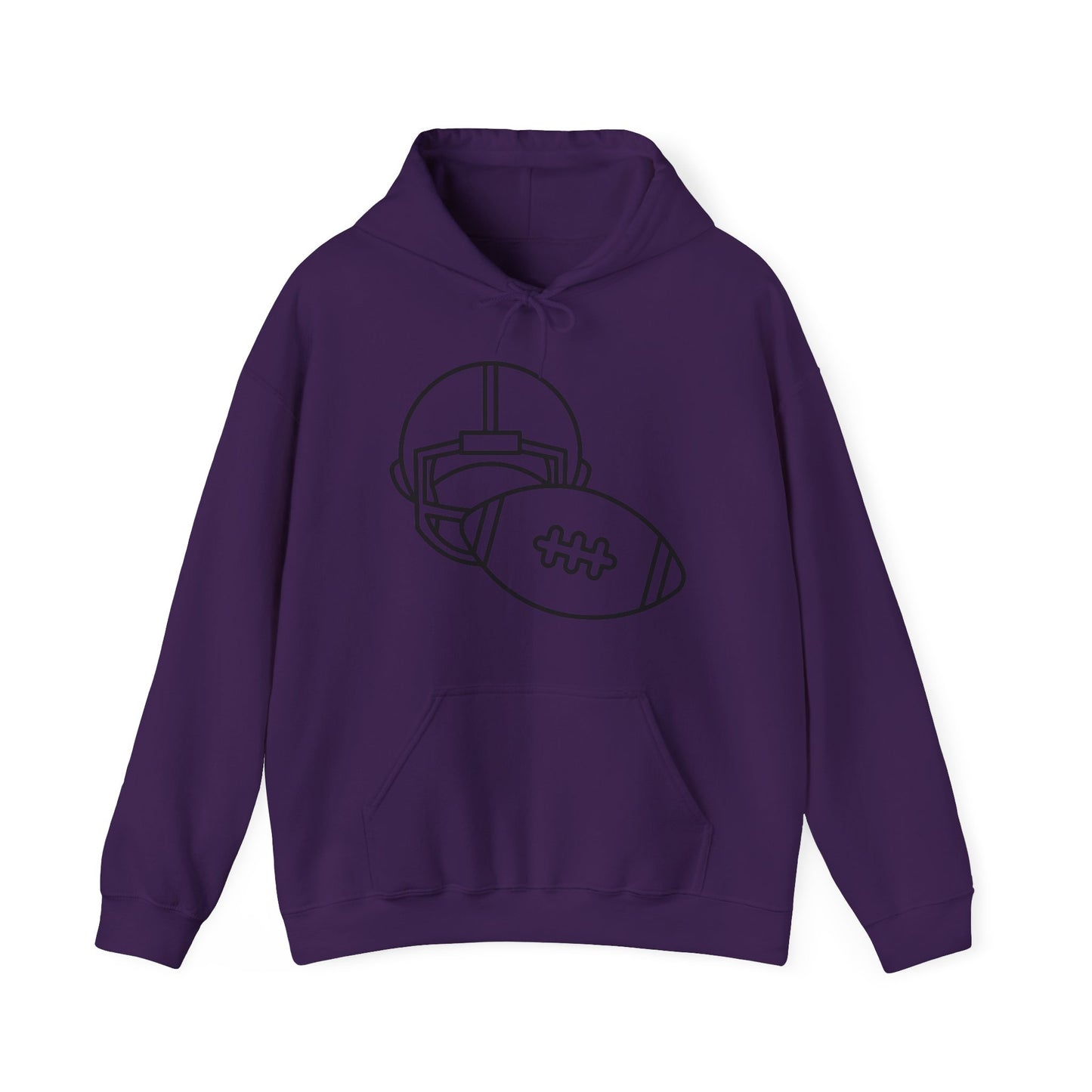 Unisex Heavy Blend™ Hooded Sweatshirt: Football #2