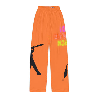 Kids Pajama Pants: Baseball Crusta