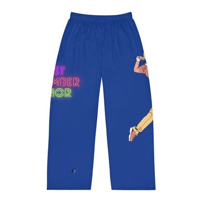 Men's Pajama Pants: Golf Dark Blue