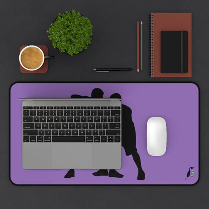 Desk Mat: Basketball Lite Purple