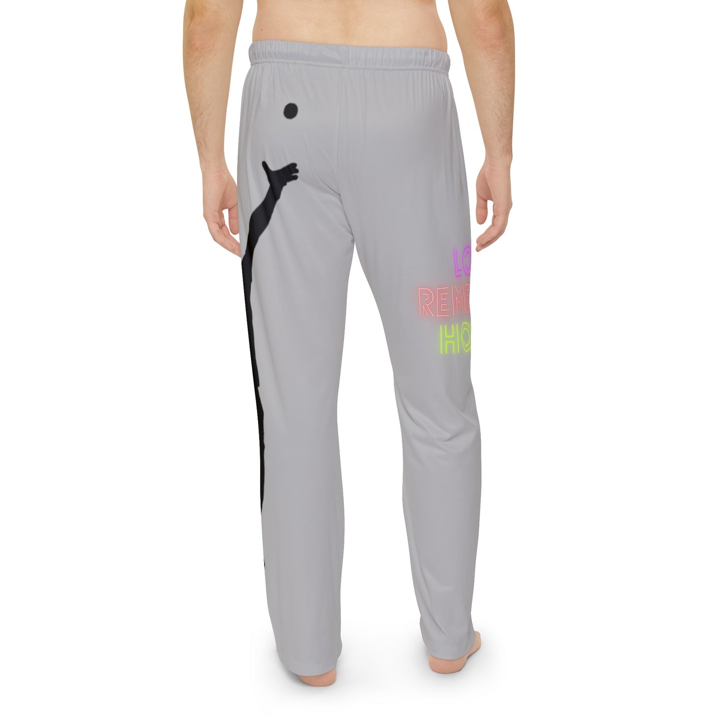 Men's Pajama Pants: Tennis Lite Grey