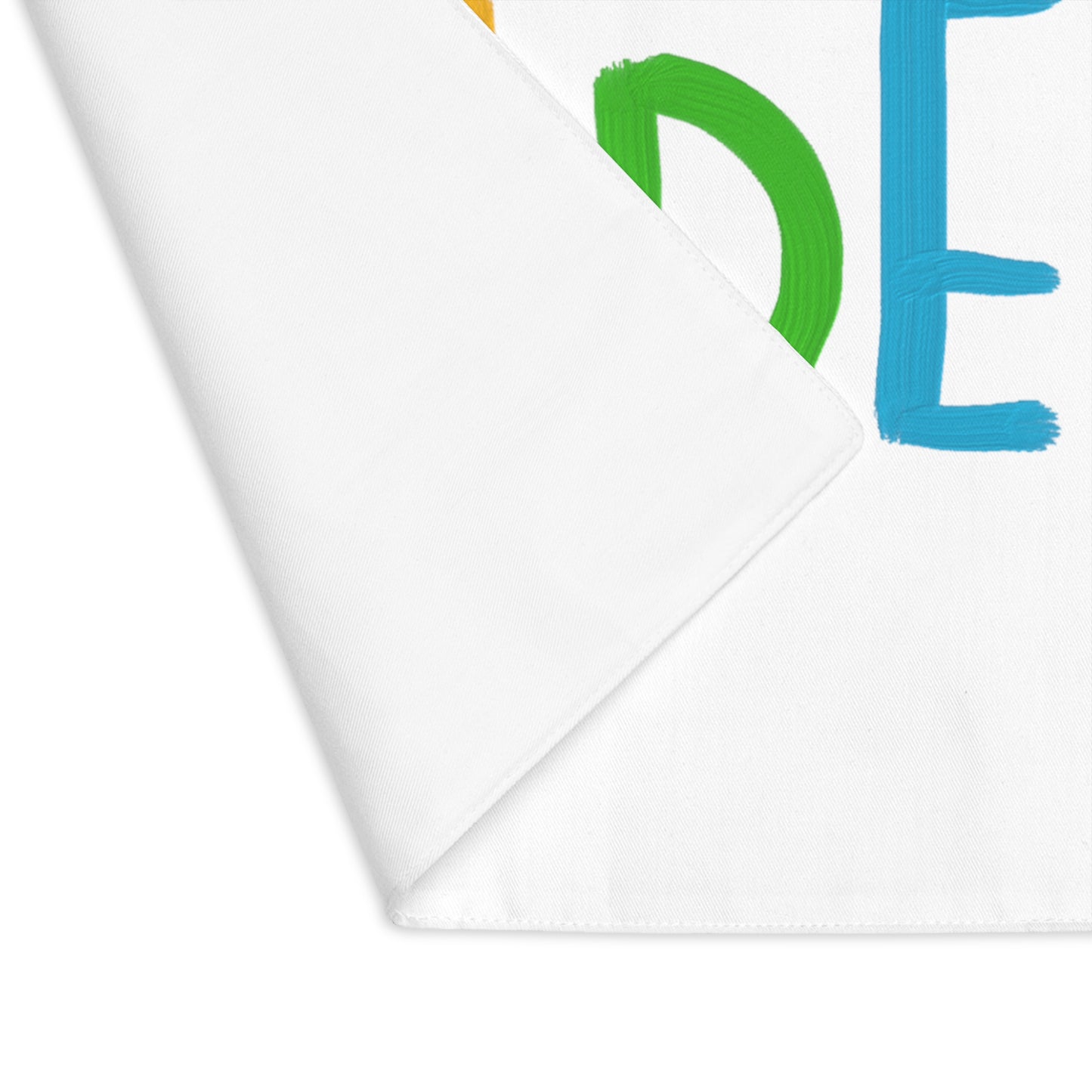 Placemat, 1pc: LGBTQ Pride White