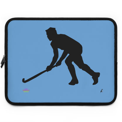 Laptop Sleeve: Hockey Lite Blue