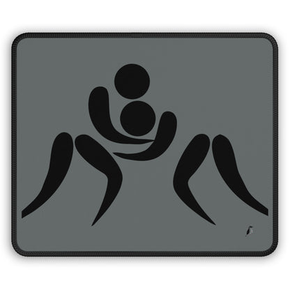 Gaming Mouse Pad: Wrestling Dark Grey