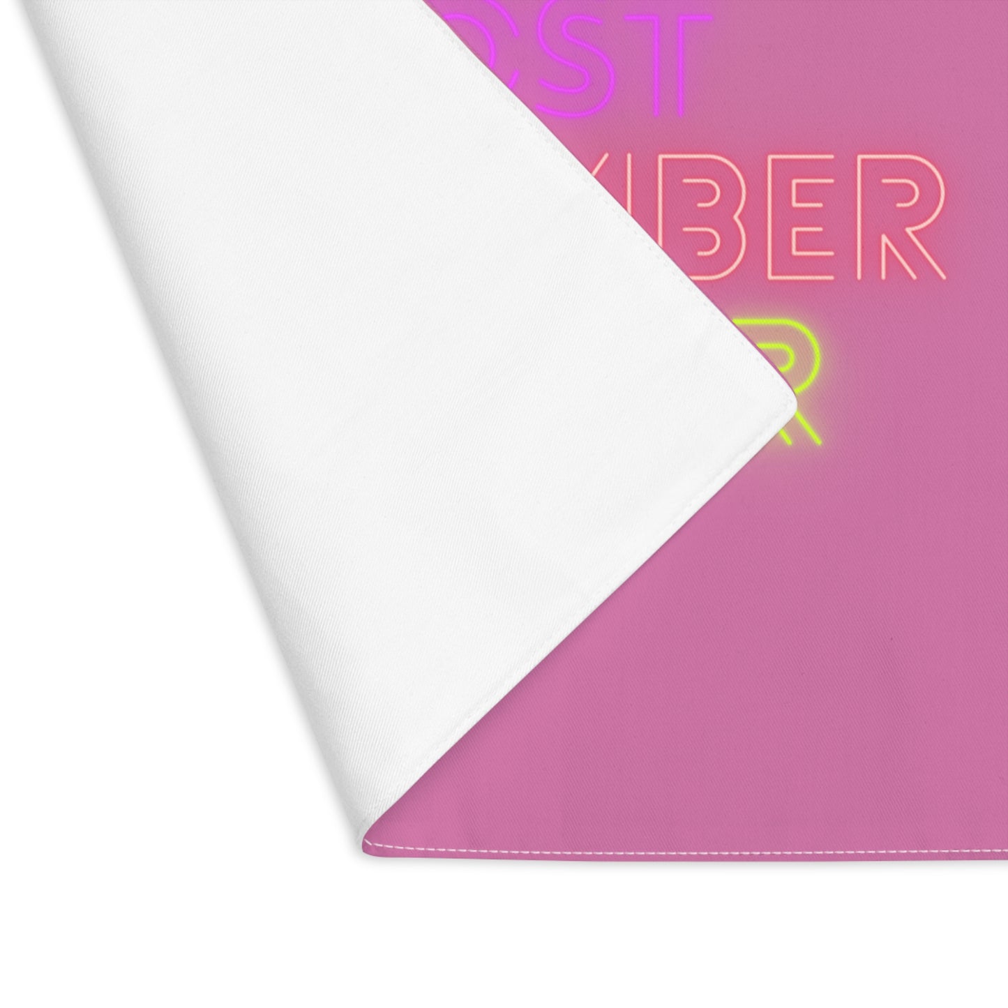 Placemat, 1pc: Lost Remember Honor Lite Pink