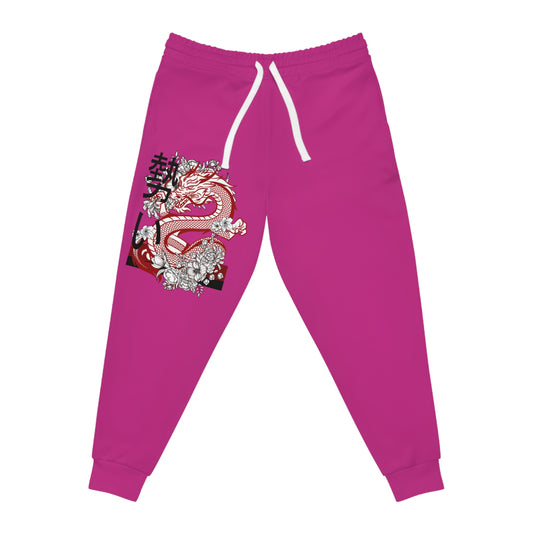 Athletic Joggers: Dragons Pink