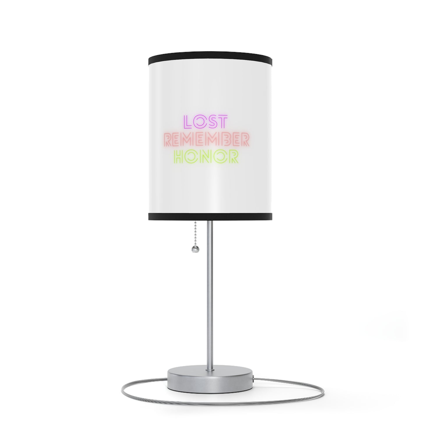 Lamp on a Stand, US|CA plug: Racing White