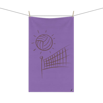 Kitchen Towel: Volleyball Lite Purple
