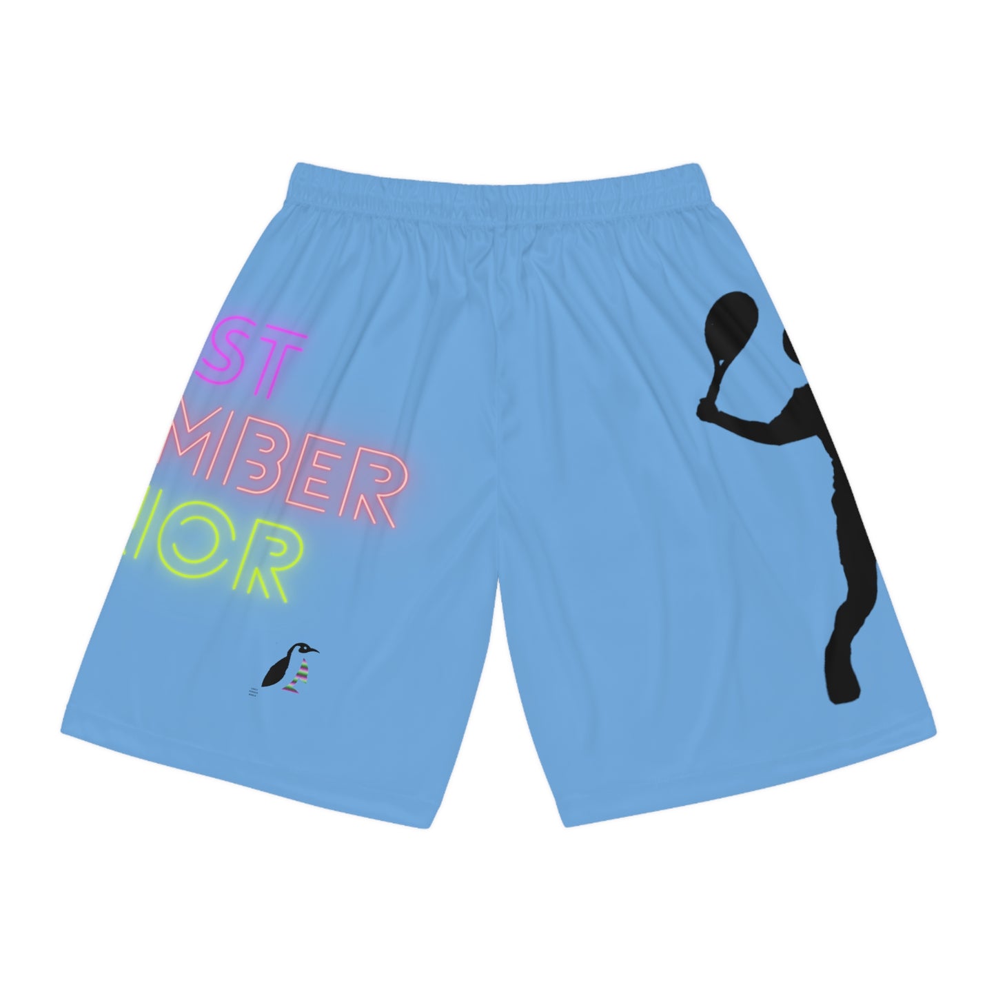 Basketball Shorts: Tennis Lite Blue