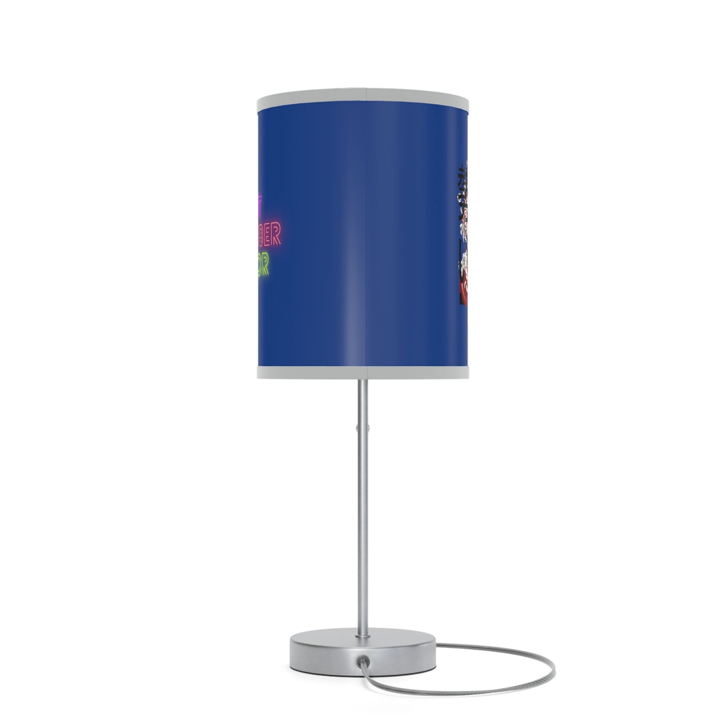 Lamp on a Stand, US|CA plug: Dragons Dark Blue