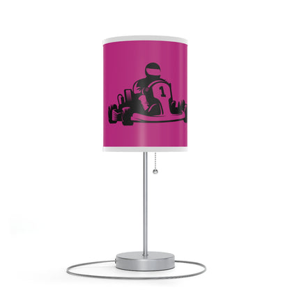 Lamp on a Stand, US|CA plug: Racing Pink