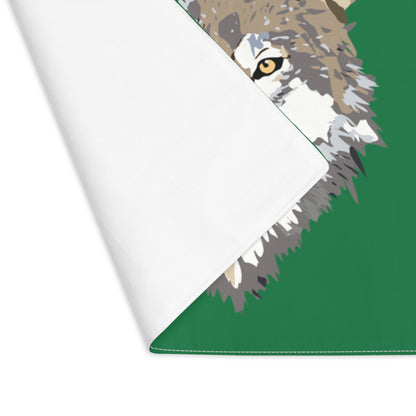 Placemat, 1pc: Wolves Dark Green