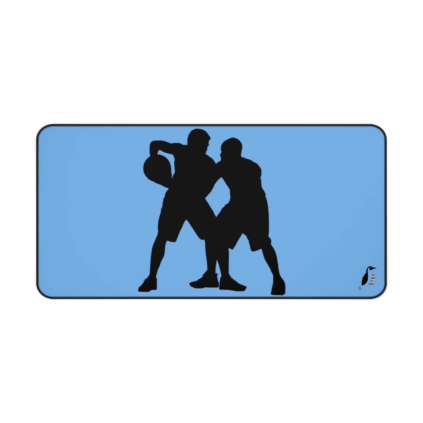 Desk Mat: Basketball Lite Blue