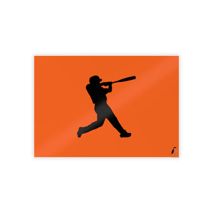 Gloss Posters: Baseball Orange