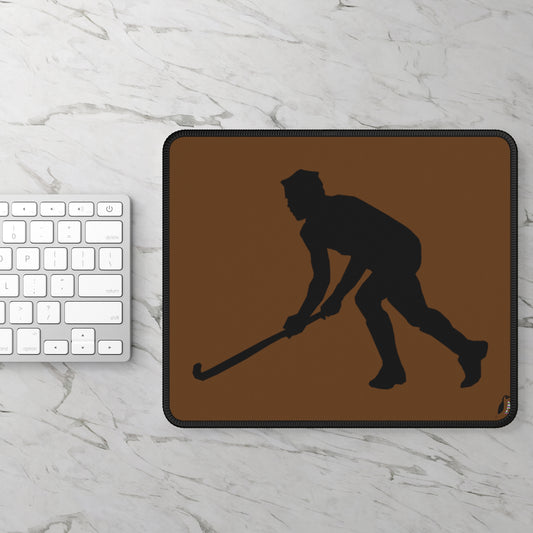 Gaming Mouse Pad: Hockey Brown