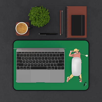 Desk Mat: Golf Dark Green