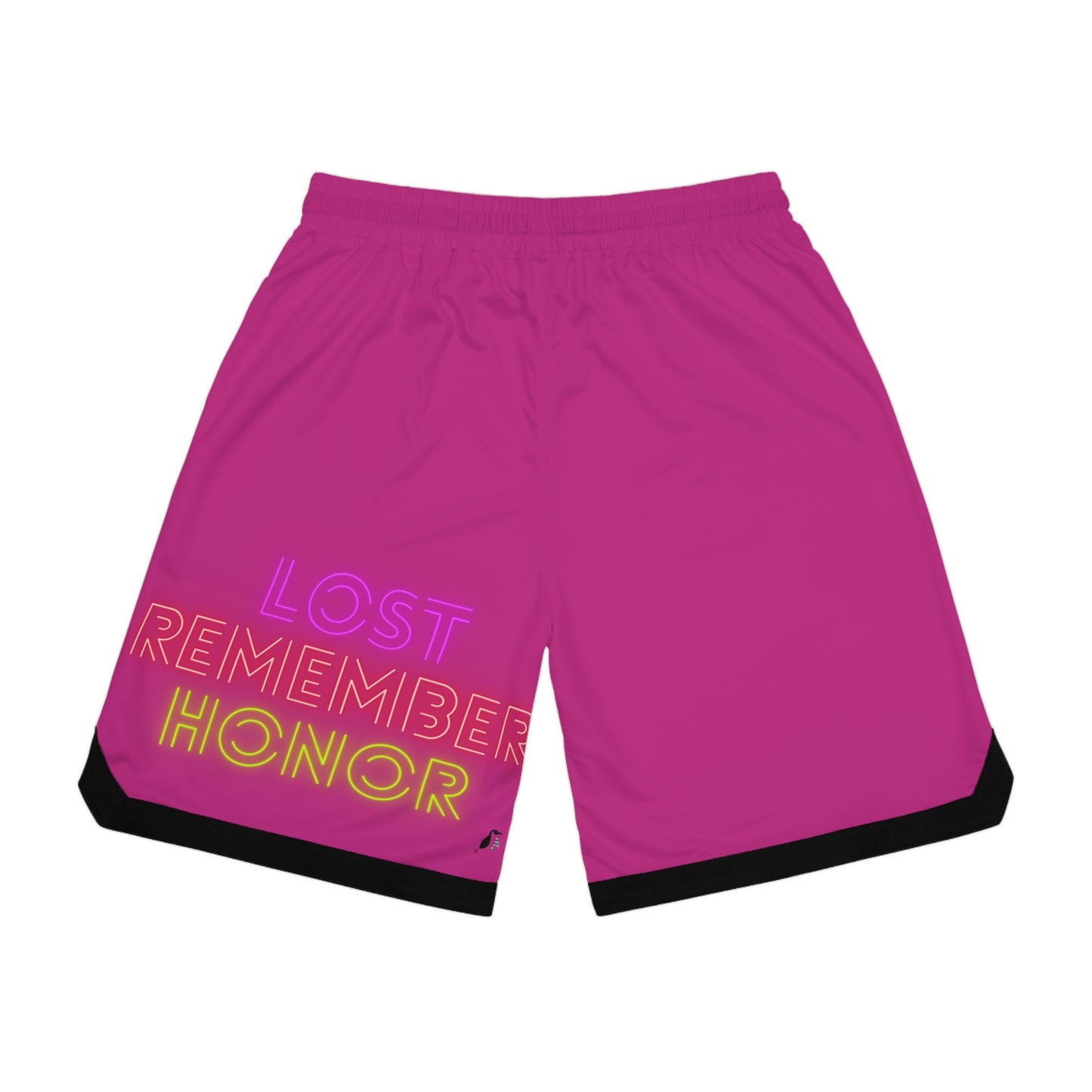 Basketball Rib Shorts: Music Pink