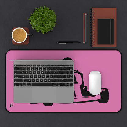 Desk Mat: Racing Lite Pink