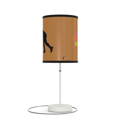 Lamp on a Stand, US|CA plug: Hockey Lite Brown 