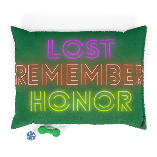Pet Bed: Lost Remember Honor Dark Green