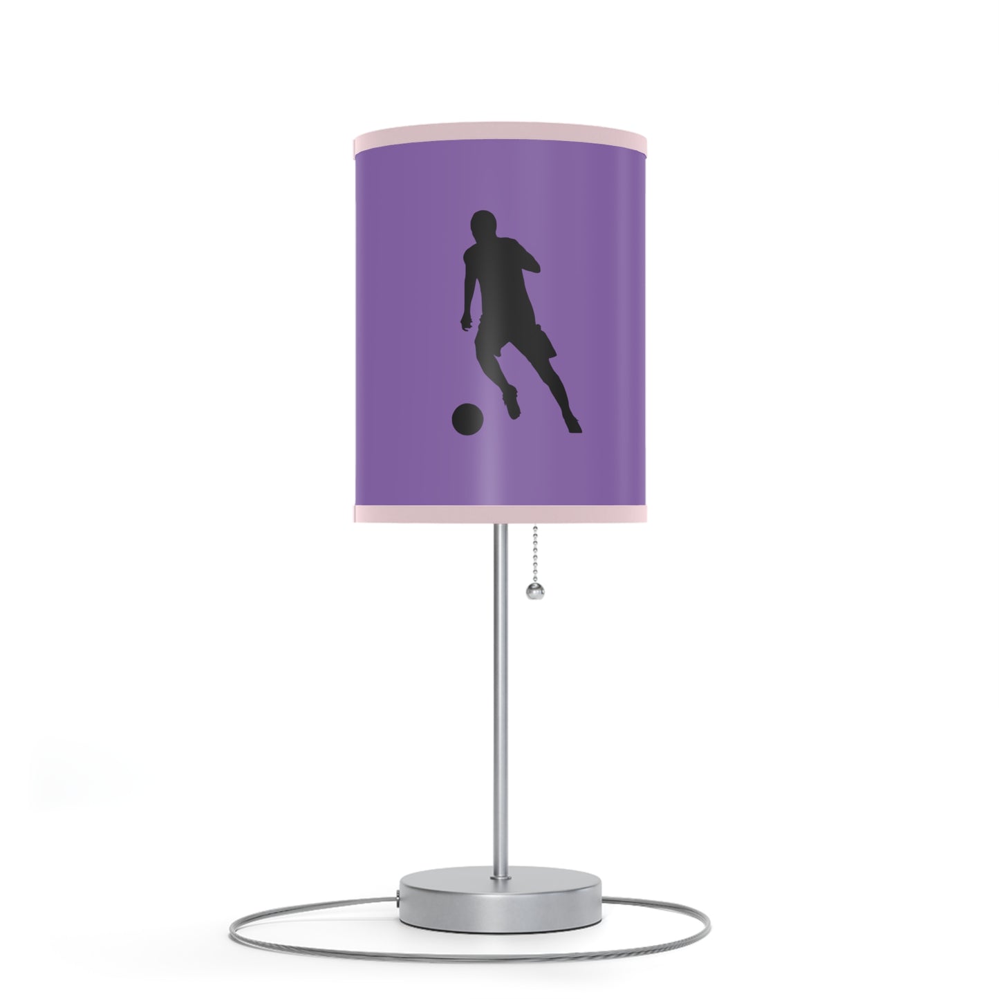 Lamp on a Stand, US|CA plug: Soccer Lite Purple