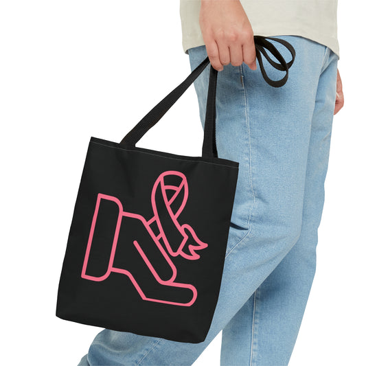 Tote Bag: Fight Cancer Black