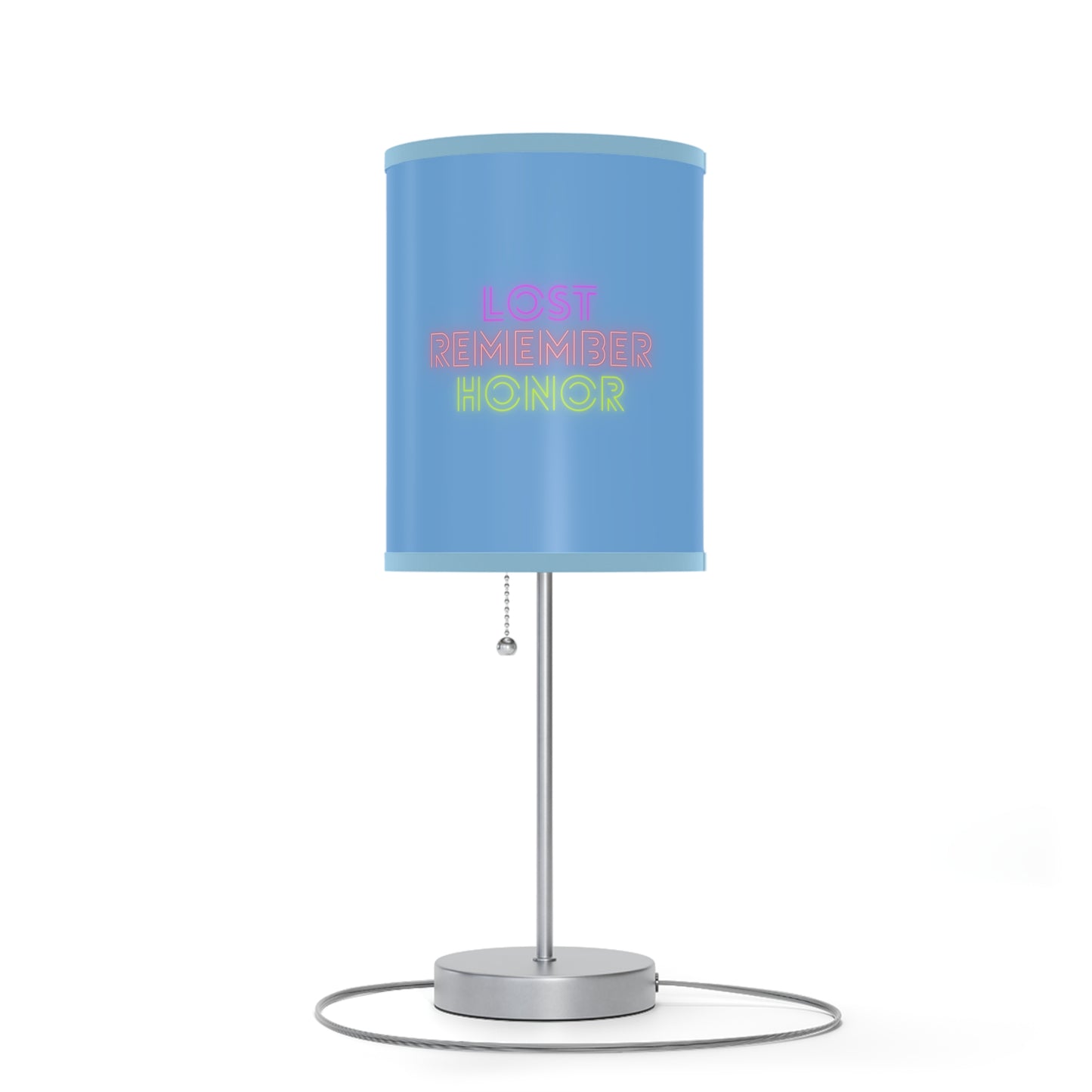 Lamp on a Stand, US|CA plug: Dragons Lite Blue