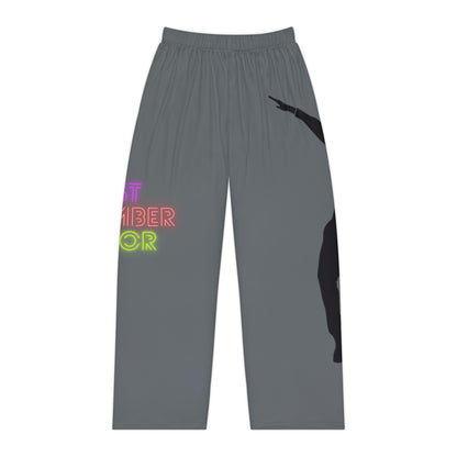 Women's Pajama Pants: Dance Dark Grey