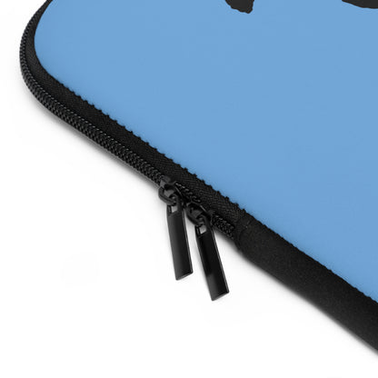 Laptop Sleeve: Skateboarding Lite Blue