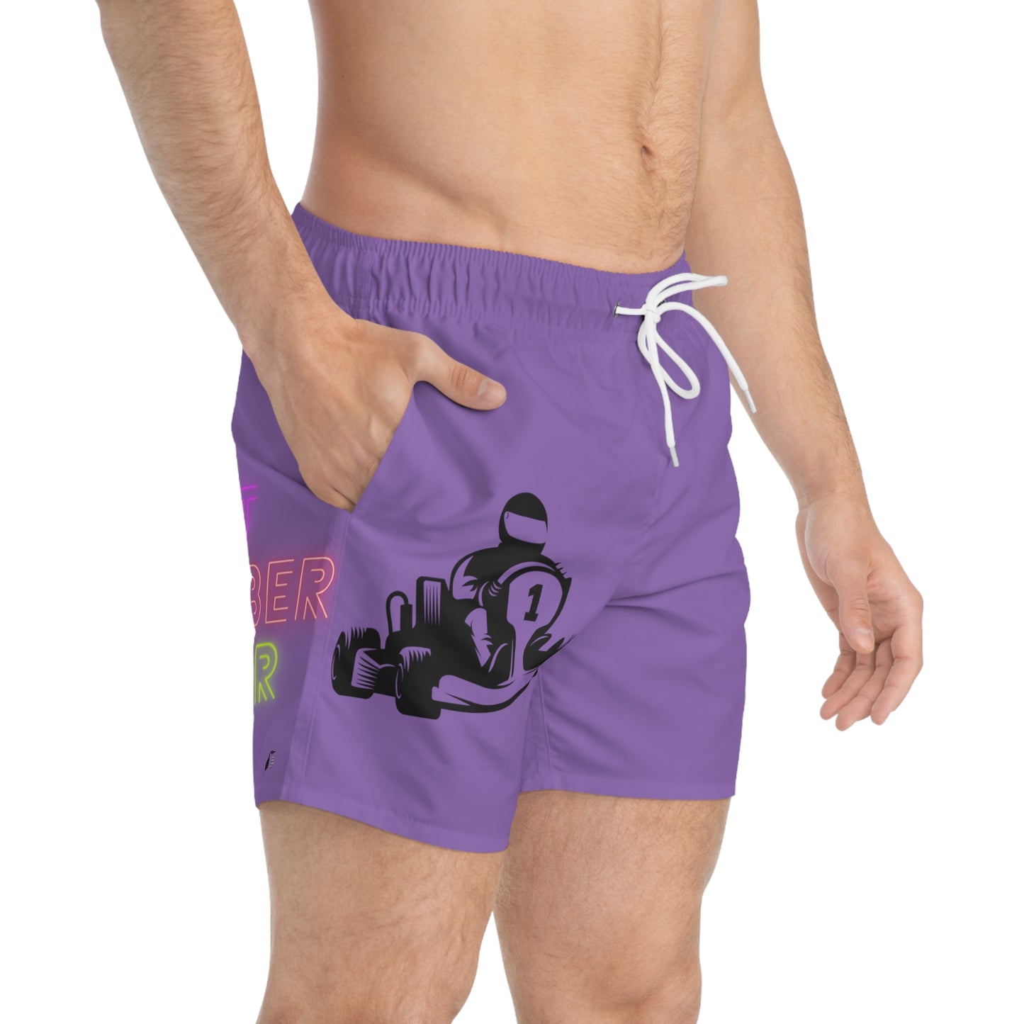 Swim Trunks: Racing Lite Purple