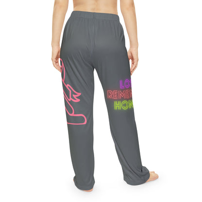 Women's Pajama Pants: Fight Cancer Dark Grey