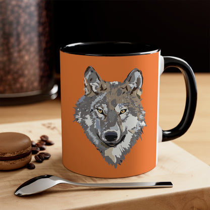 Accent Coffee Mug, 11oz: Wolves Crusta
