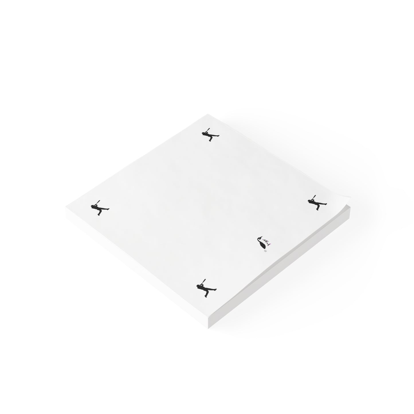 Post-it® Note Pads: Baseball White