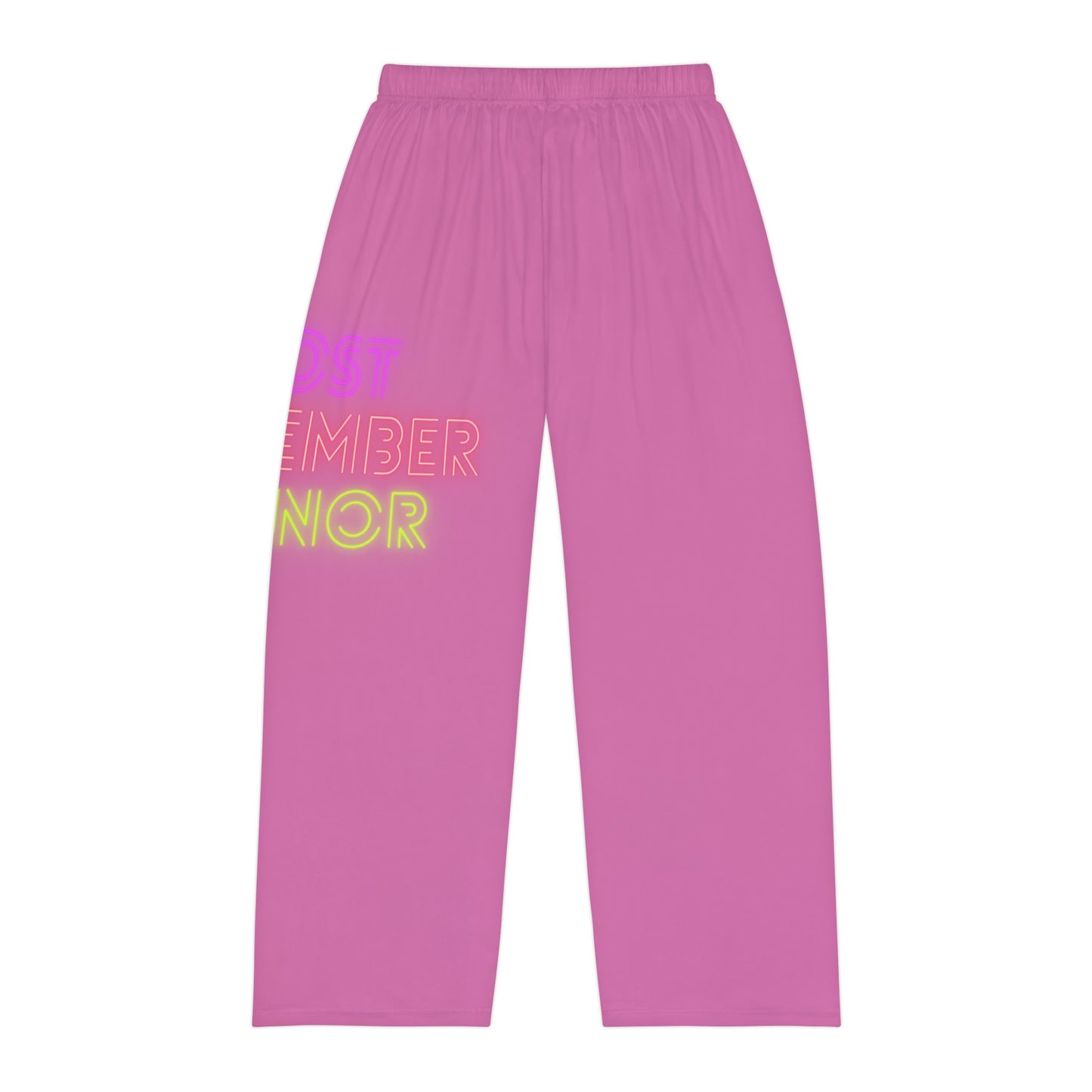 Men's Pajama Pants: Lost Remember Honor Lite Pink