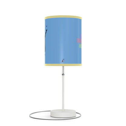 Lamp on a Stand, US|CA plug: Tennis Lite Blue