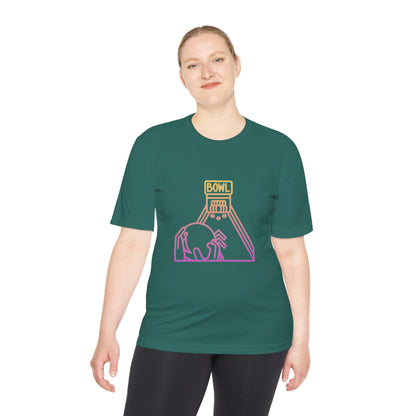 Moisture Wicking Tee: Bowling #2