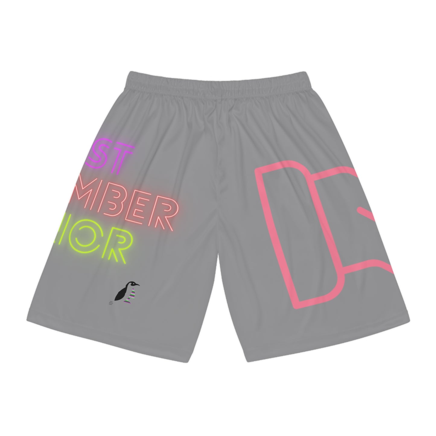 Basketball Shorts: Fight Cancer Grey