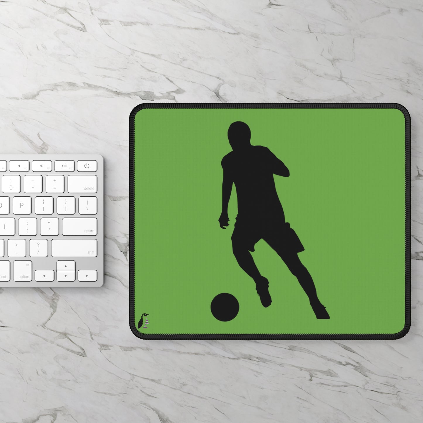 Gaming Mouse Pad: Soccer Green