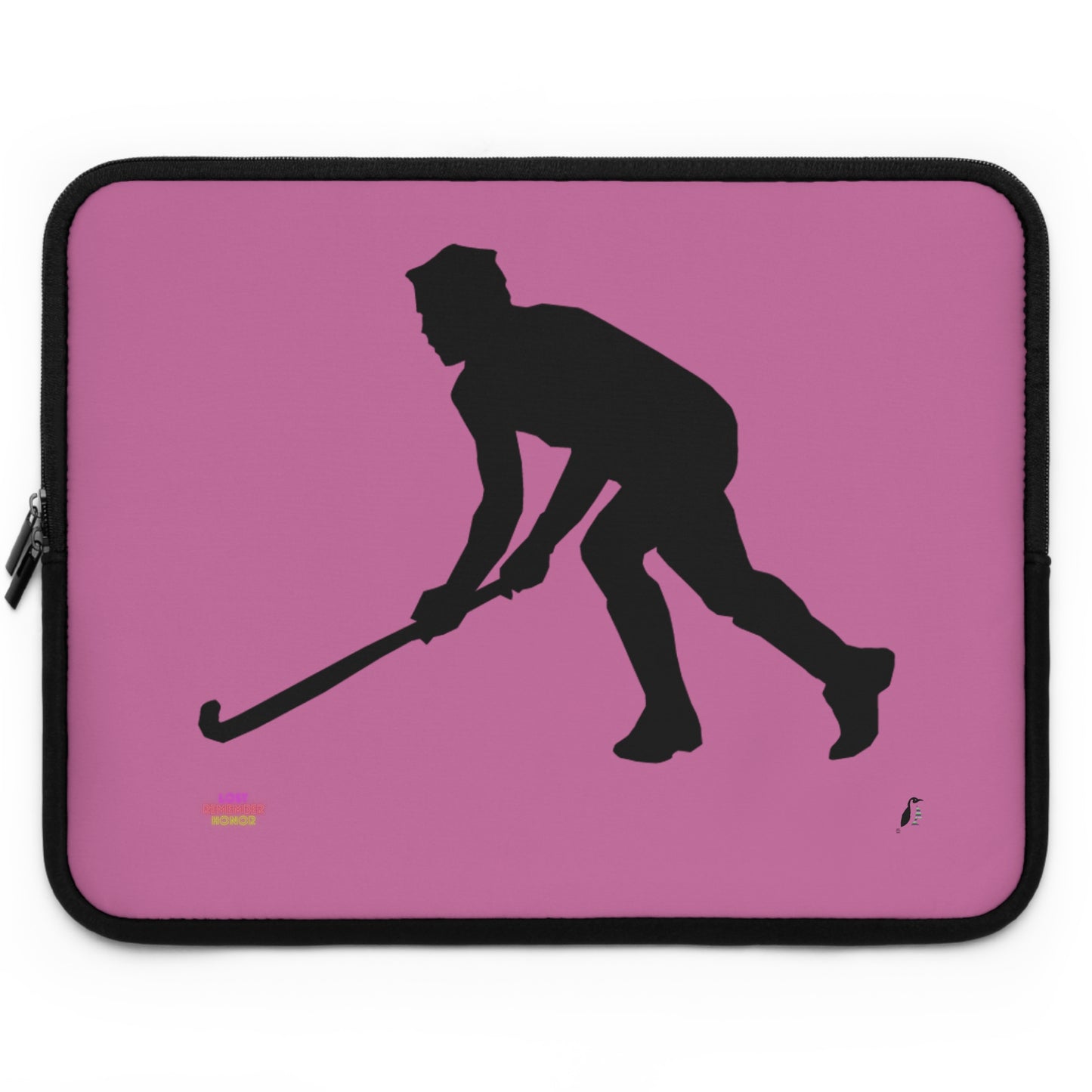 Laptop Sleeve: Hockey Lite Pink