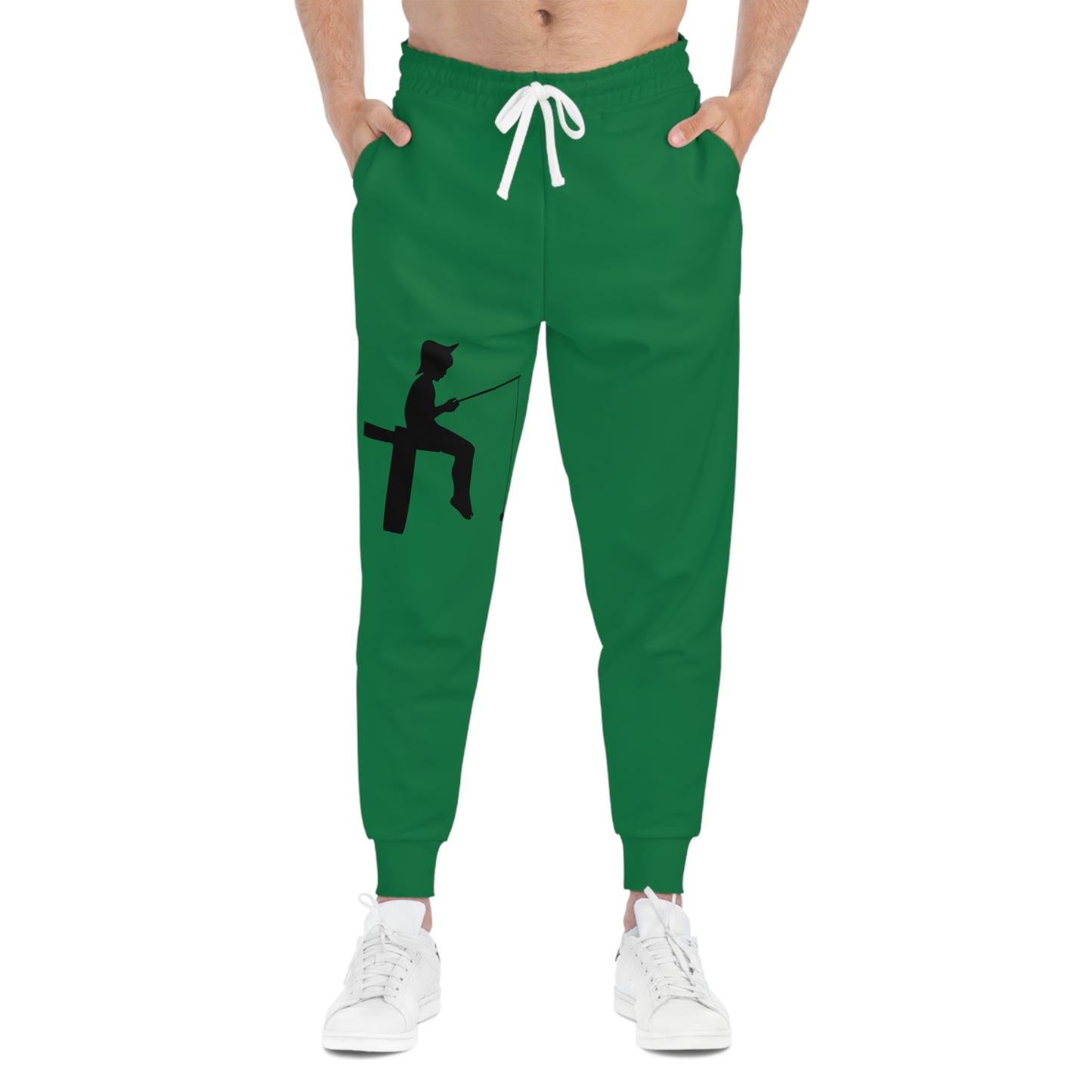 Athletic Joggers: Fishing Dark Green