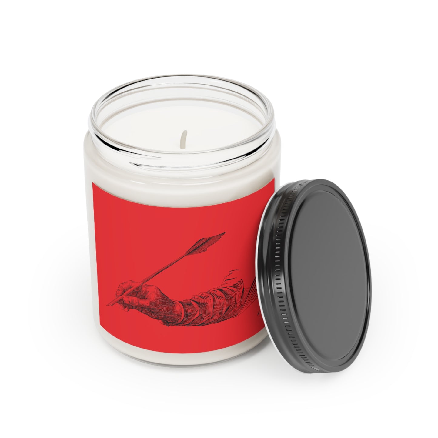 Scented Candle, 9oz: Writing Red